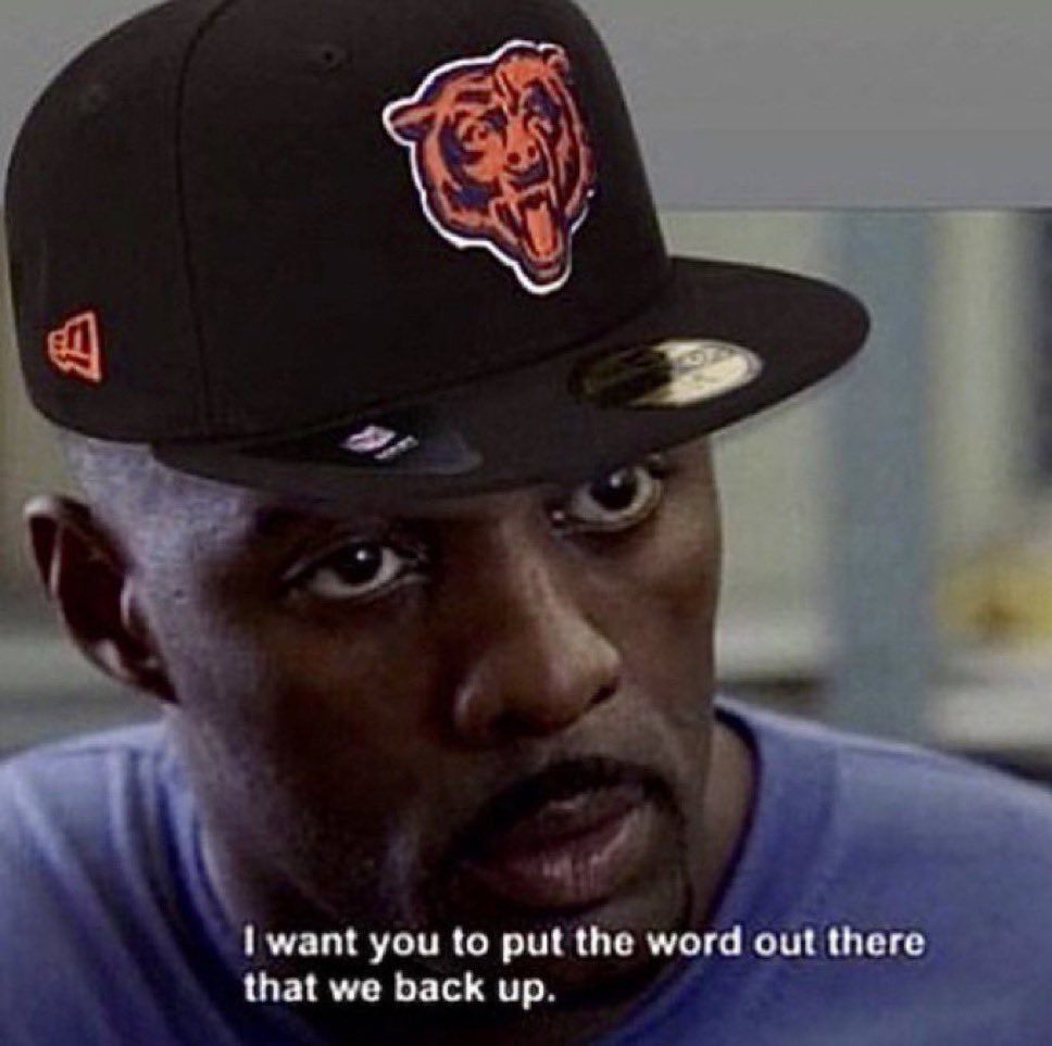 3-2. The Bears are back.