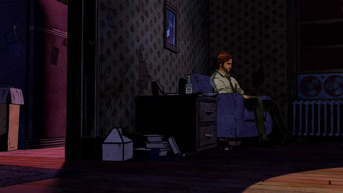 Lo que me fascina visualmente este juego no tiene sentido: los colores, los planos, el diseño de los personajes, incluso el menú es una locura. 

Me tiene completamente enamorado