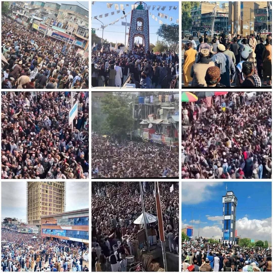 پراخ ولسي ملاتړ همدې ته وایي: 
یواځې نن ورځ په ګڼو ښارونو کې د ملي دفاعي ځواکونو په ننګه سترې ولسي غونډې وشوې. 
ولس هغه تښتیدلي افغان نمایان نه دي چې په سوشل میډیا کې د پاکستان برید ته خوشاله دي، پاکستان ته  لکۍ وهي او د نورو د ګټو لپاره د خپل هېواد ورانې ته نڅیږي.