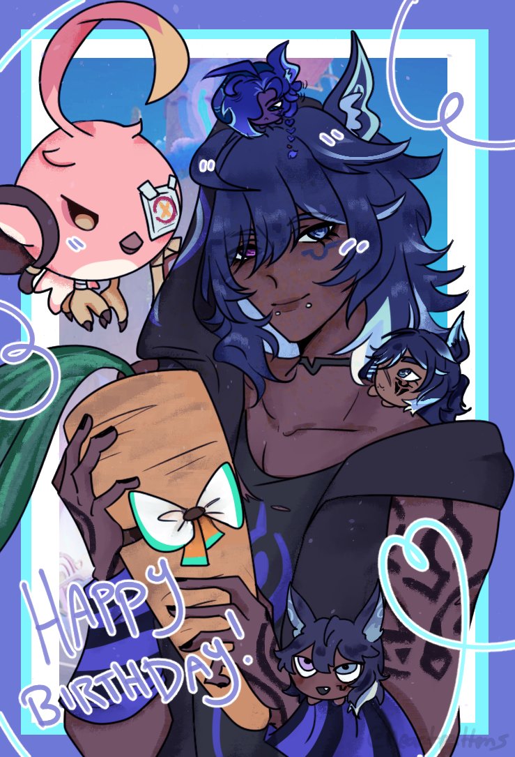 heartpatterns's tweet photo. 🎂 happy birthday ororon!!!
our beautifully beloved boy ft various oro designs 🦇💙 https://t.co/NBRC9XbW5U