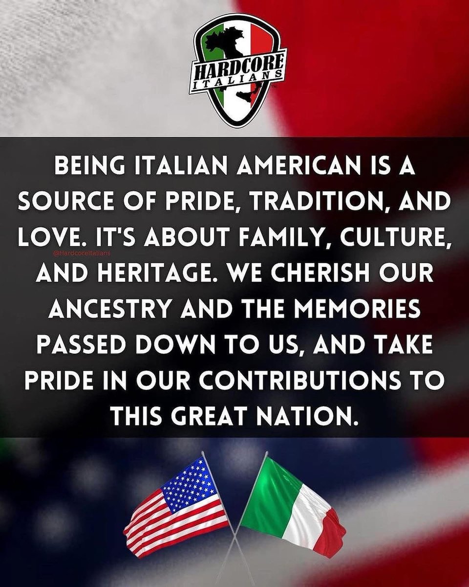 Proud Italian American! 🇮🇹🇺🇸