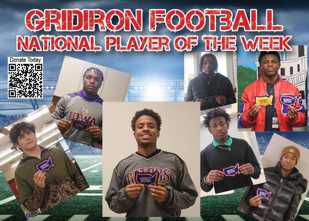 The Gridiron Football Player of the Week is back for Week 6! Click below to cast your vote for who the Week 6 Player of the Week should be! The winner will be interviewed by Gridiron Football and will receive a special letterman jacket patch that says “Gridiron Football Player of