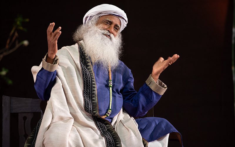 SadhguruJV's tweet image. My only intention is that you blossom into a Full‑fledged Life – that is all Life is about. #SadhguruQuotes