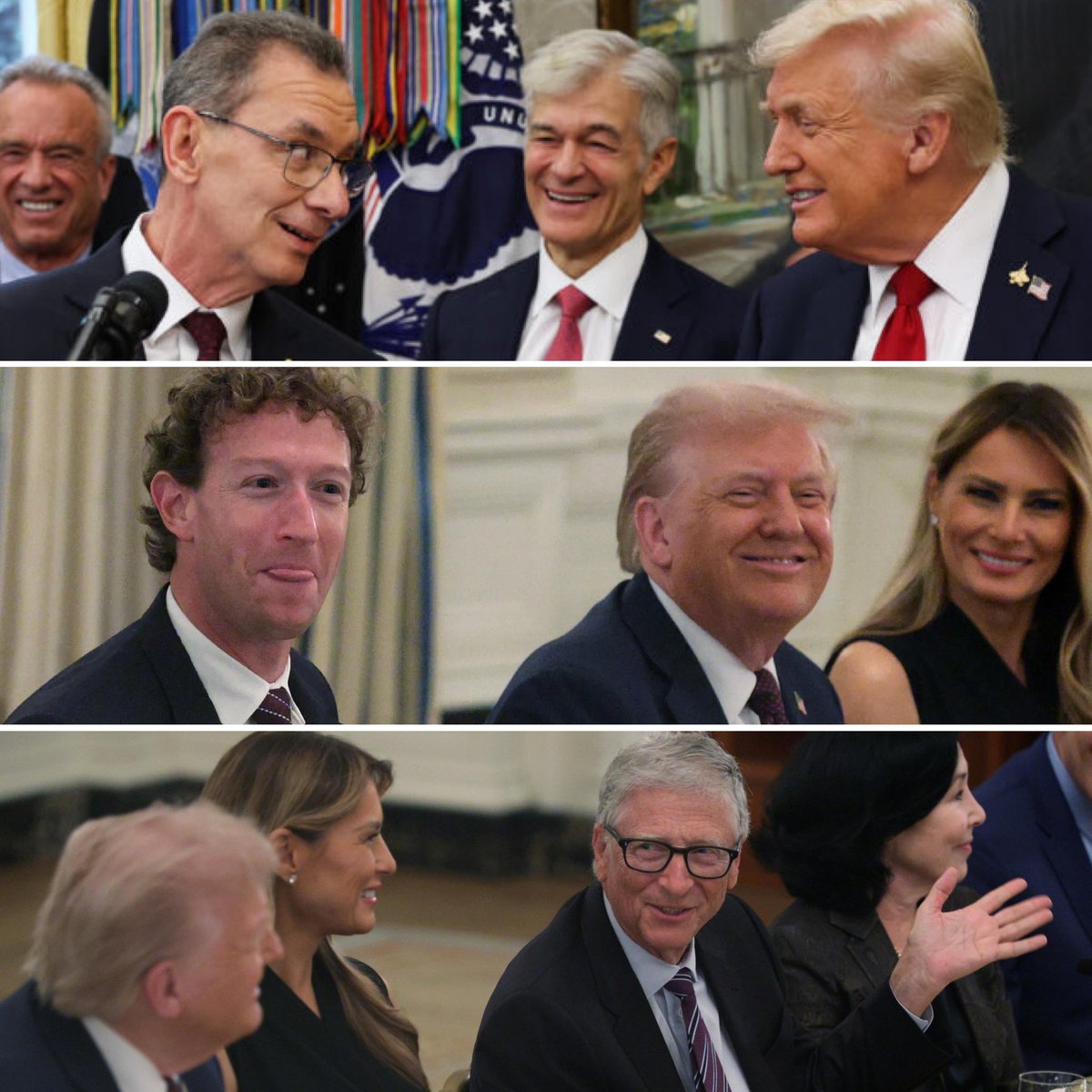 Remember when people thought these criminals would actually go to jail and instead they were invited for business meetings at The White House?