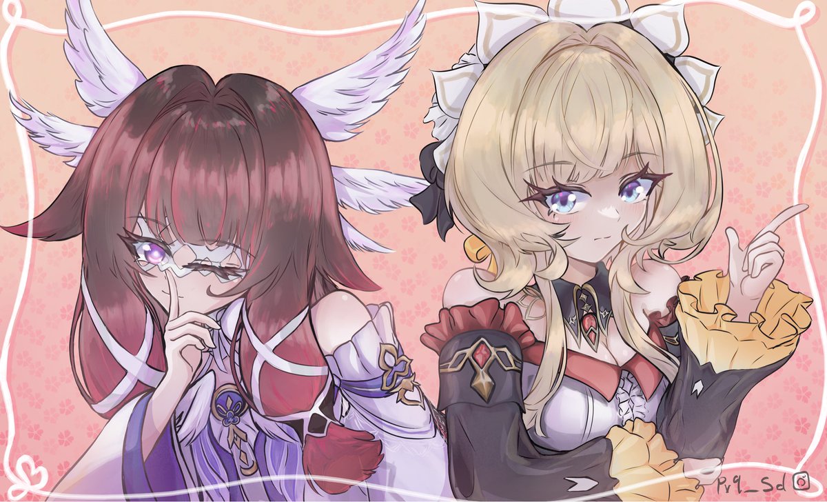 pvq_sd's tweet photo. Columbina &amp; Sandrone✨💫 #columbina #sandrone #genshin #hoyoverse #nodkrai https://t.co/LNzGjVAPTw