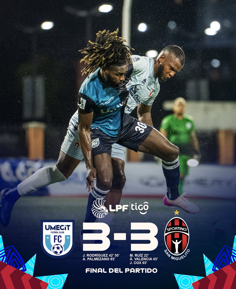 ¡LLUVIA DE GOLES!

<a href="/fcumecit/">UMECIT FC</a> 3-3 <a href="/sportingsmfc/">Sporting SM F.C.</a>

#NuestroFútbol #LPFTigo