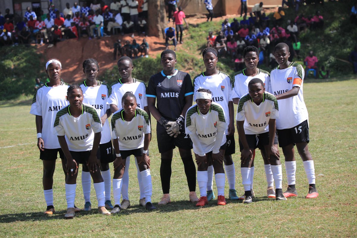 AmusWfc's tweet photo. "FULL TIME! 
Uganda Martyrs Ladies FC.2-2 Amus College Women’s FC .⚽️⚽️
A hard-fought draw against a strong opponent! 💪 Let's keep pushing forward! 🔥
 #AmusCollegeWFC 
#LetThereBeLight https://t.co/z7PfZYgc1m