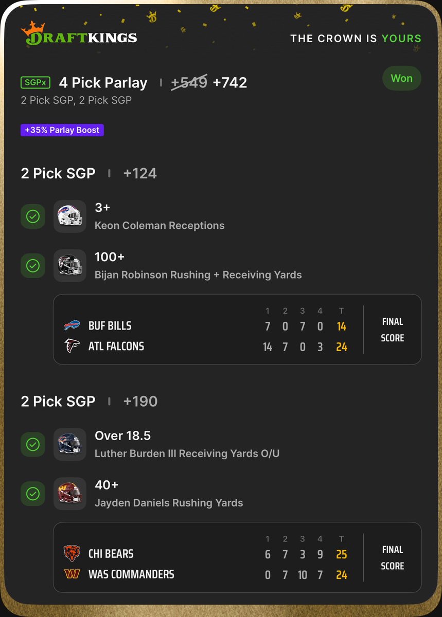 The Prinetime Friendship Parlay strikes again. It’s just too easy at this point <a href="/rodcoppbottom/">Rodney Copperbottom</a>