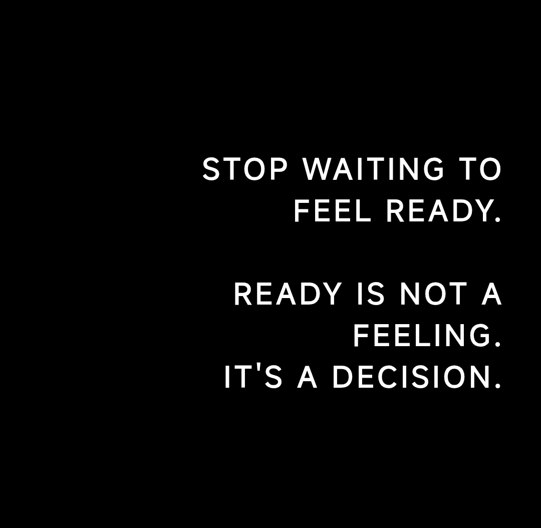 Do it. Even if you're doing it afraid. Our moment of inspiration today. #MainaAndKingangi