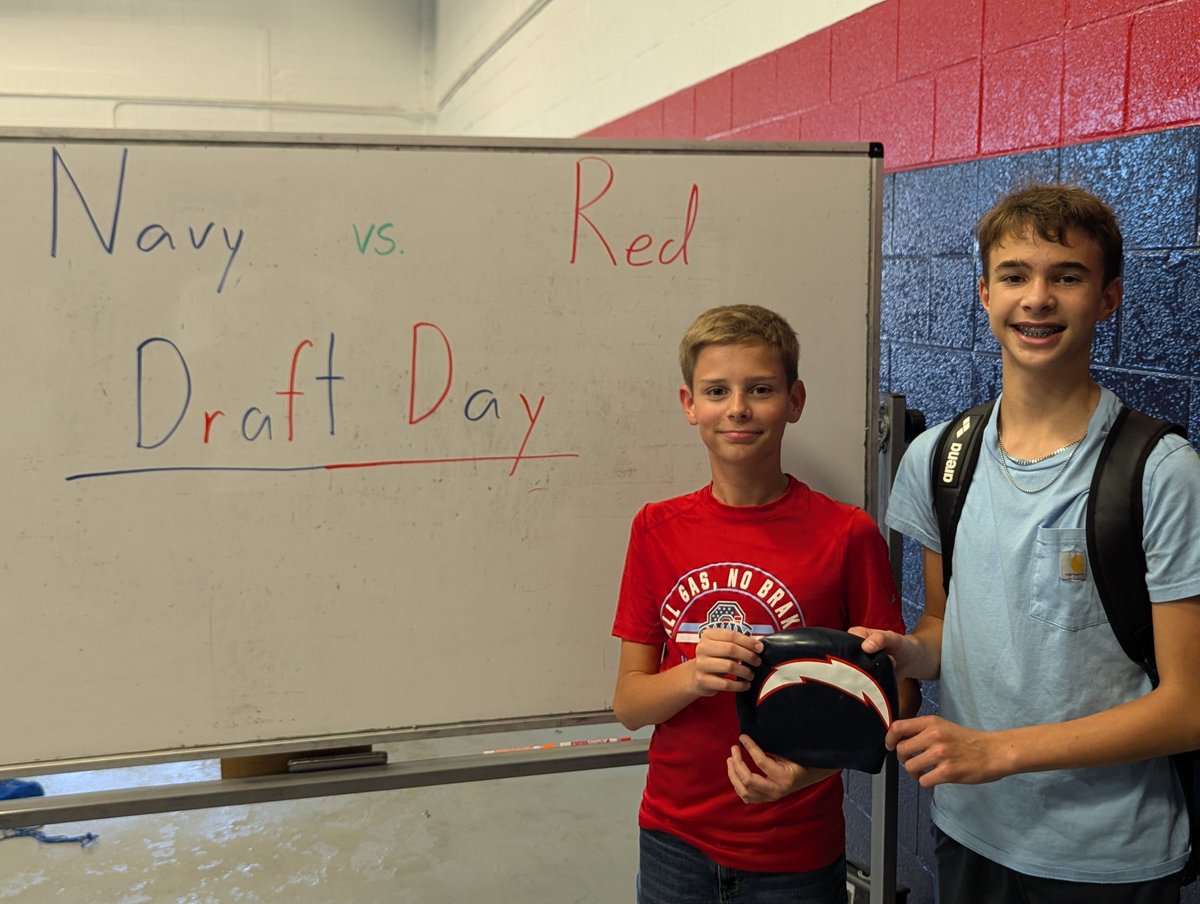 With their 1st pick, Navy Boys select 8th grader Jack McLellan!