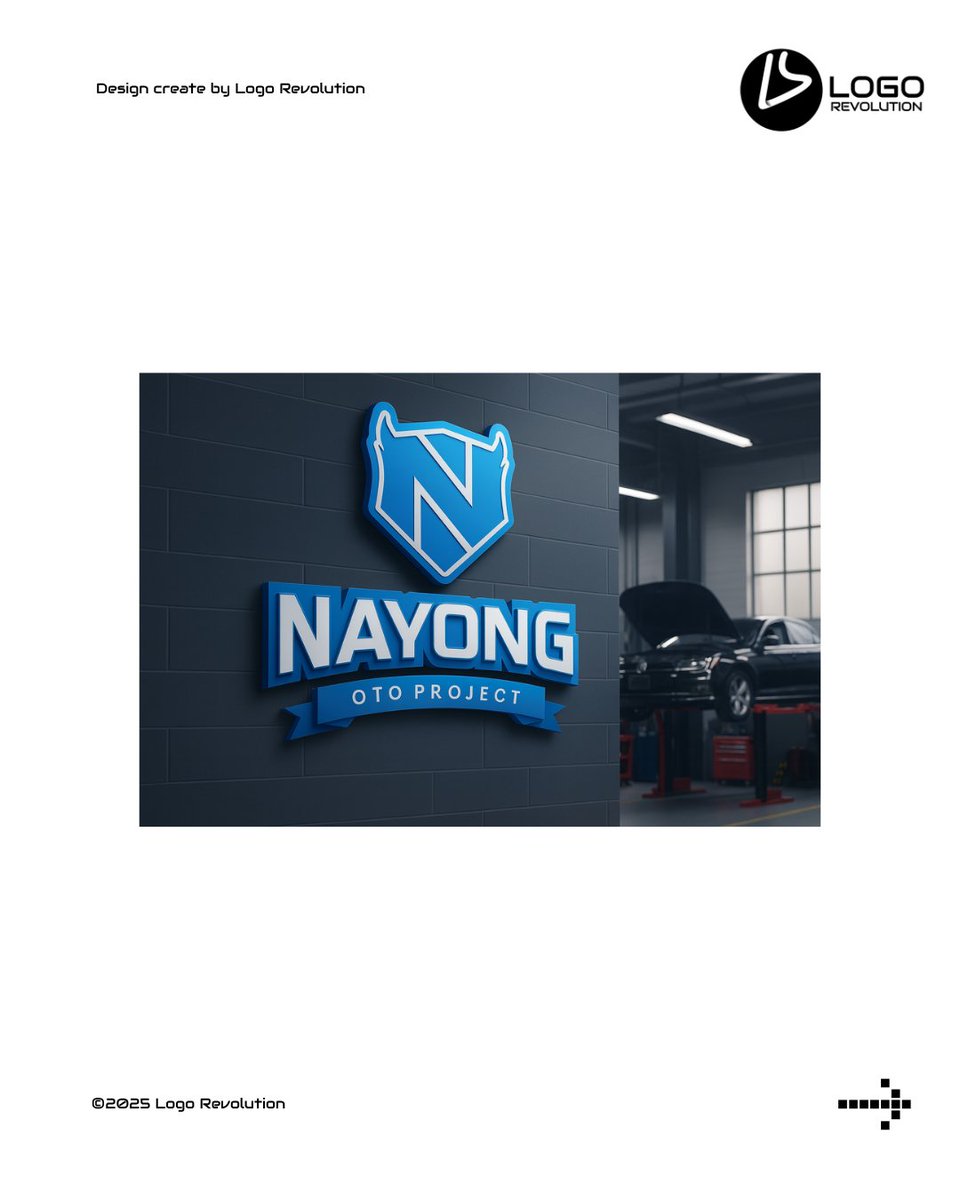 logorevolution's tweet photo. ⚡ Makna Logo Nayong Oto Project
Logo ini menggabungkan inisial N dengan elemen spark—kilatan petir yang melambangkan energi, ide, dan semangat yang meledak-ledak.
Warna biru mencerminkan semangat dan kekuatan untuk terus maju. 💥 https://t.co/MhUFOv2VRq