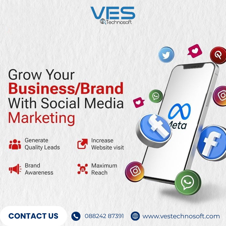 VES_Technosoft's tweet image. 🚀 Grow your Business/Brand with the power of Social Media Marketing!
✅ Generate Quality Leads
🌐 Boost Website Visits
📢 Build Brand Awareness
📈 Maximize Reach
Let’s take your business to the next level 👉 vestechnosoft.com
📞 088242 87391
#SocialMediaMarketing