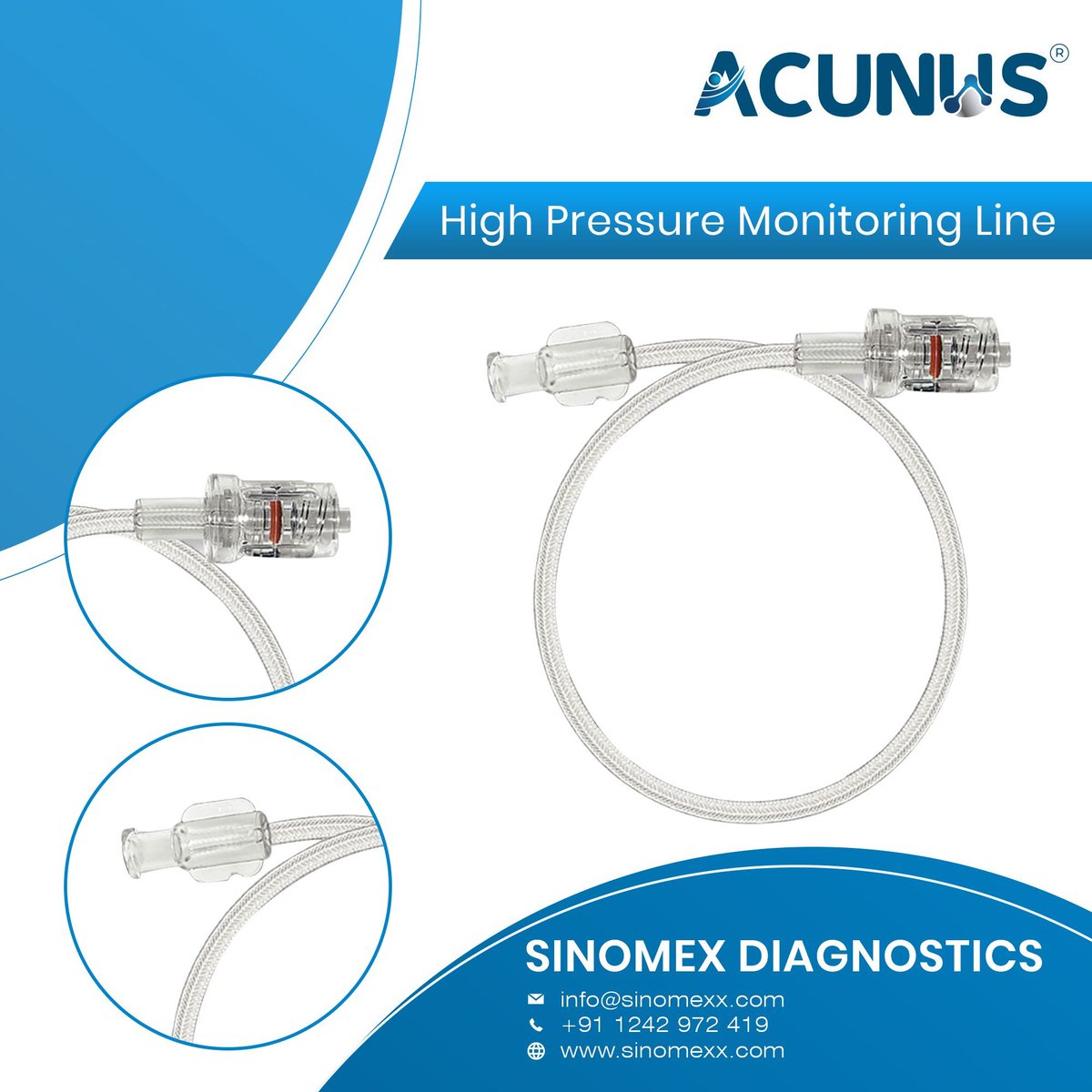 Sinomexx_'s tweet photo. Precision. Reliability. Performance.
Our High Pressure Monitoring Line ensures every pulse counts. 💙
#Sinomex #HealthcareInnovation #MedicalDevices #PressureMonitoring" https://t.co/BmyfZtkYth
