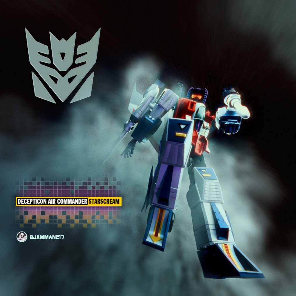 jamman217's tweet photo. I will be back very soon. Here's a Starscream from a while ago! https://t.co/UJVLYeTVs2