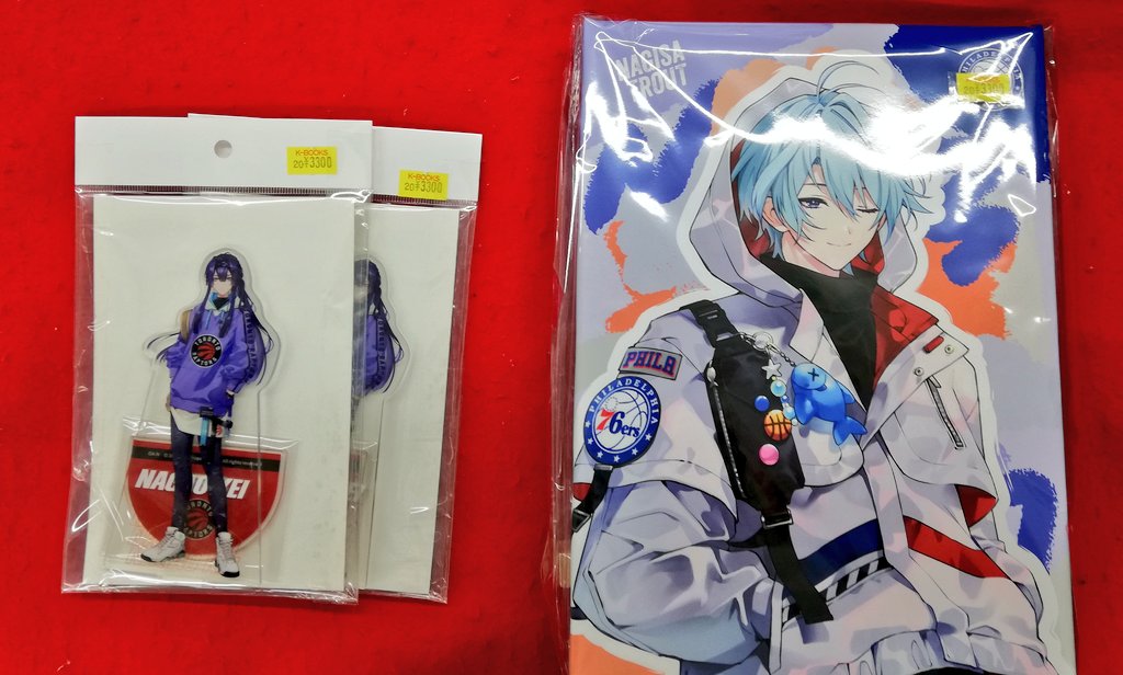 にじさんじ NBA キャンバスボード 渚トラウト バラ売り可】渚トラウト