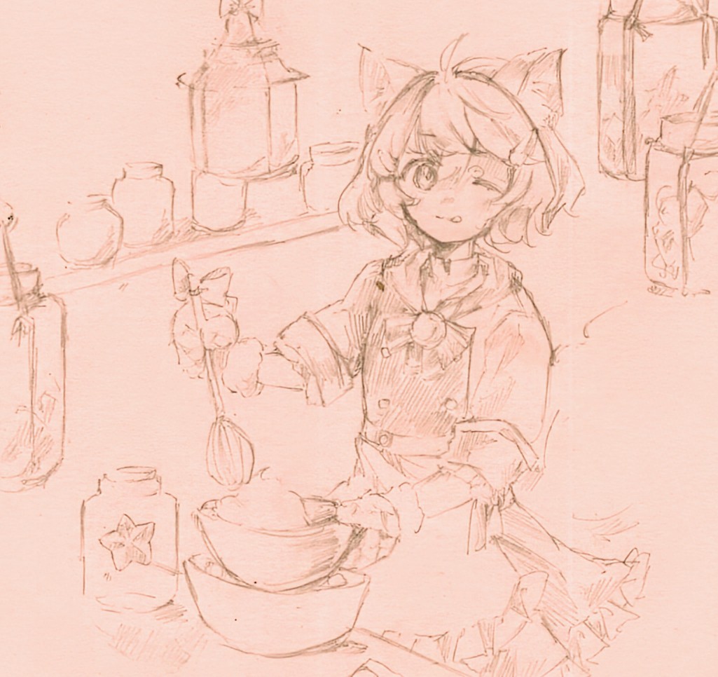 レッツらクッキング！
#メメントモリ_FA