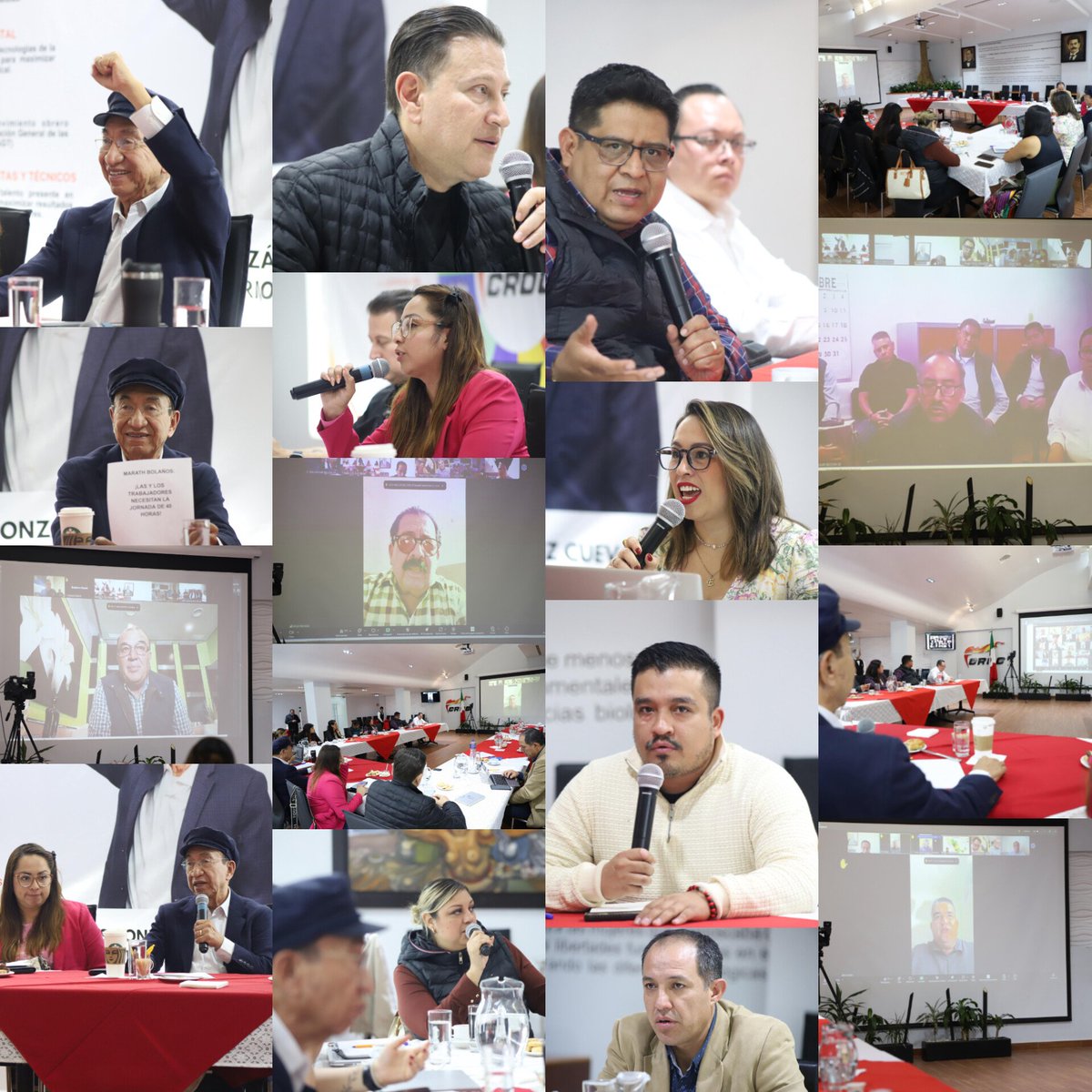 Con visión de futuro, encabezamos una reunión nacional por Zoom con las y los Secretarios Generales de todas las Federaciones de la CROC,y las estructuras de salud, educación, certificación, mundo digital y medio ambiente.
En todo el país avanzamos con paso firme.