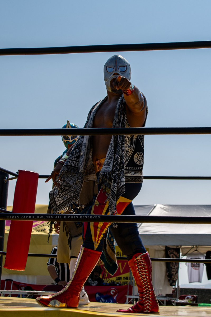KAORU_pw_jpn's tweet photo. 国旗🇲🇽に反応してくれるの嬉しい✨
#THEROCKINCRUISIN20th
#俺達のMYWAY
#FilosoJr 選手 https://t.co/qZluifx3Qv