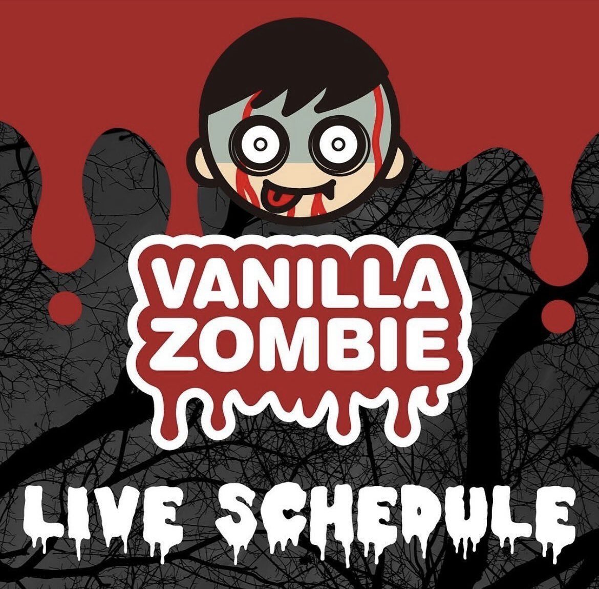 バニラゾンビのライブ予定❣️

10/26（日Vanillazombie  with  K  レッドドラゴン

11/2(日)  MUSIC FARM
11/8(土) 尾張珈琲館

12/6(土)  ROCK BAR UK
12/7（日）岐阜キングビスケット
12/27（土）ROCK BAR UK
12/28(日)  栄タイトロープ

1/17（土）　ROCK BAR UK
1/18(日)  岐阜キングビスケット