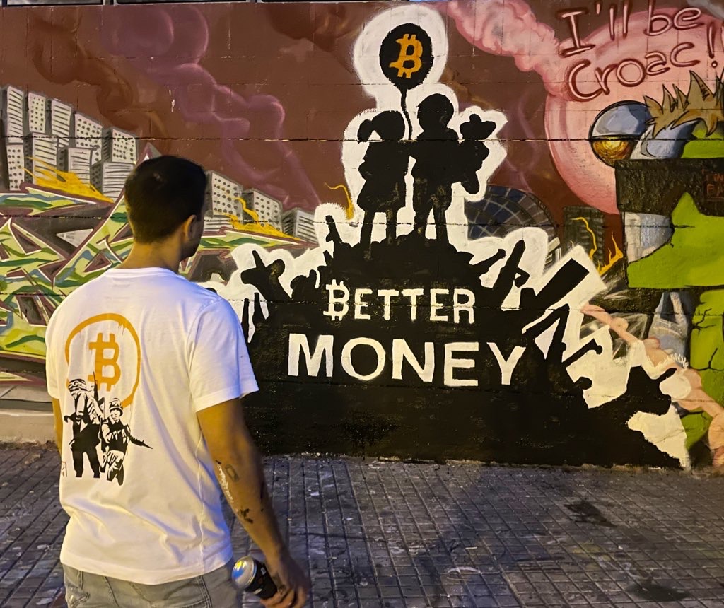 From the streets of Europe into the class rooms of El Salvador.

Our art is created to connect people around the world 🌎 that share a common interest but have different roots. 

We are all one ☝️