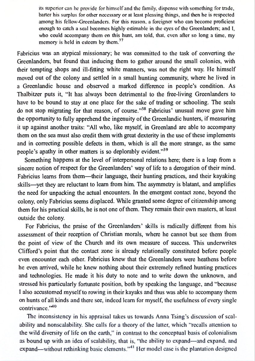 Peter_Nimitz's tweet image. Danish missionaries to Greenland Inuit quickly realized that the local way of life based on hunting migratory seals precluded Christianization. They had to sedentarize the Inuit to make them Christian - a difficult task in that ecology, & impossible until late 19th century.