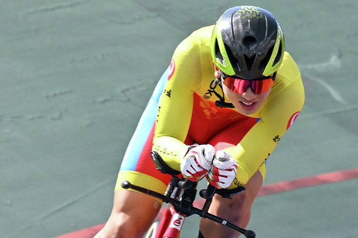 自転車・喜如嘉（北中城）3キロ追い抜き優勝　県高校新人体育大会
ryukyushimpo.jp/news/sports/en…