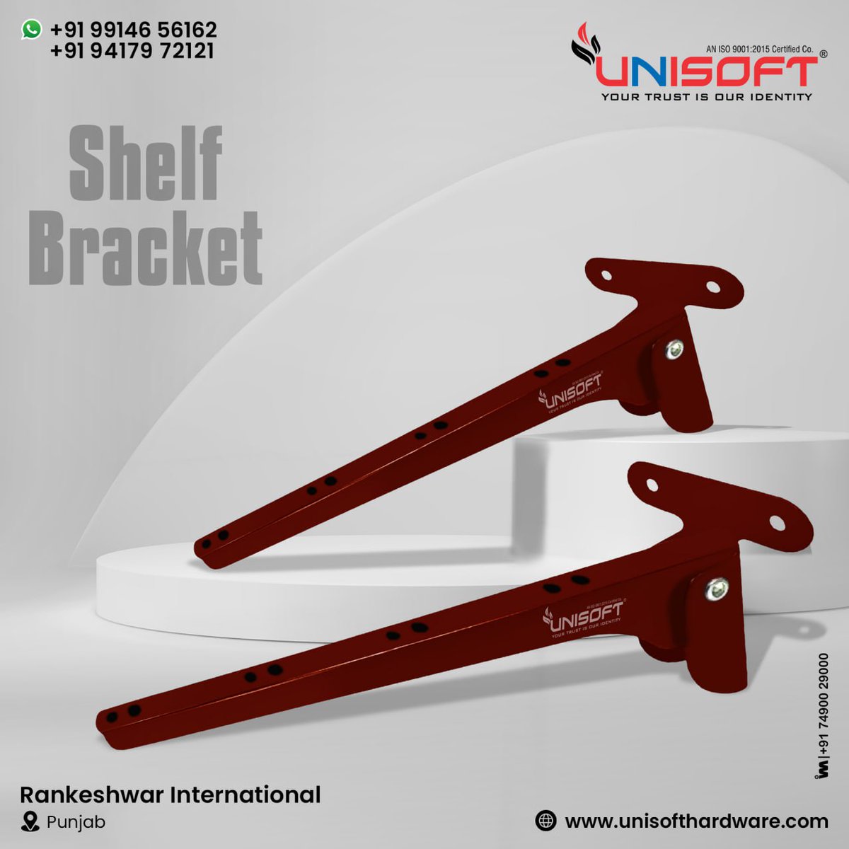 ibais_hardware's tweet photo. RANKESHWAR INTERNATIONAL - PUNJAB
For enquiry via WhatsApp click:
https://t.co/7uABqaxCsz
Mr. Suksham Modi : +91 99146 56162
#shelfbracket #hardwaretesting #glassfitting #glasshardware #hardwarefitting #hardware #fittingproduct
.
@ibais_hardware https://t.co/VfsBbBYIZC