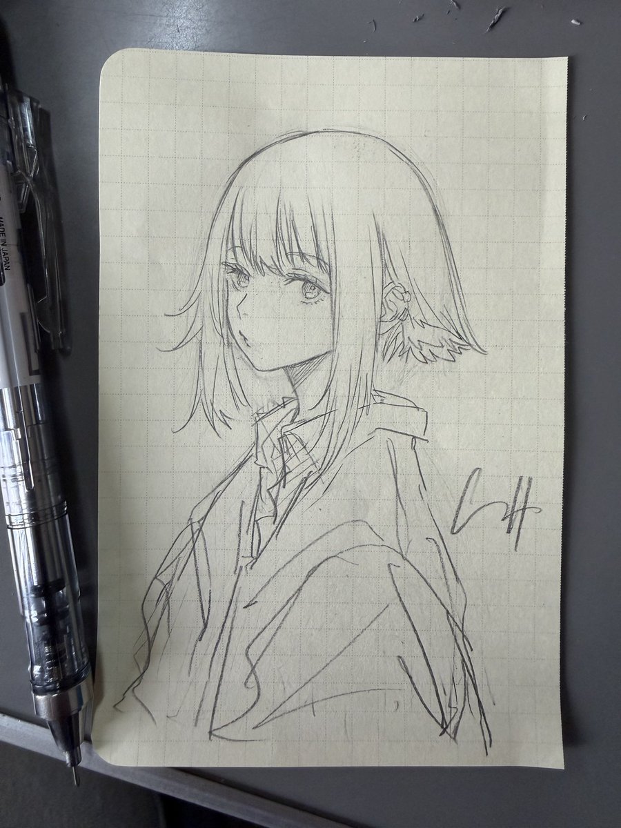 A little during lunch break_✍Drawing 