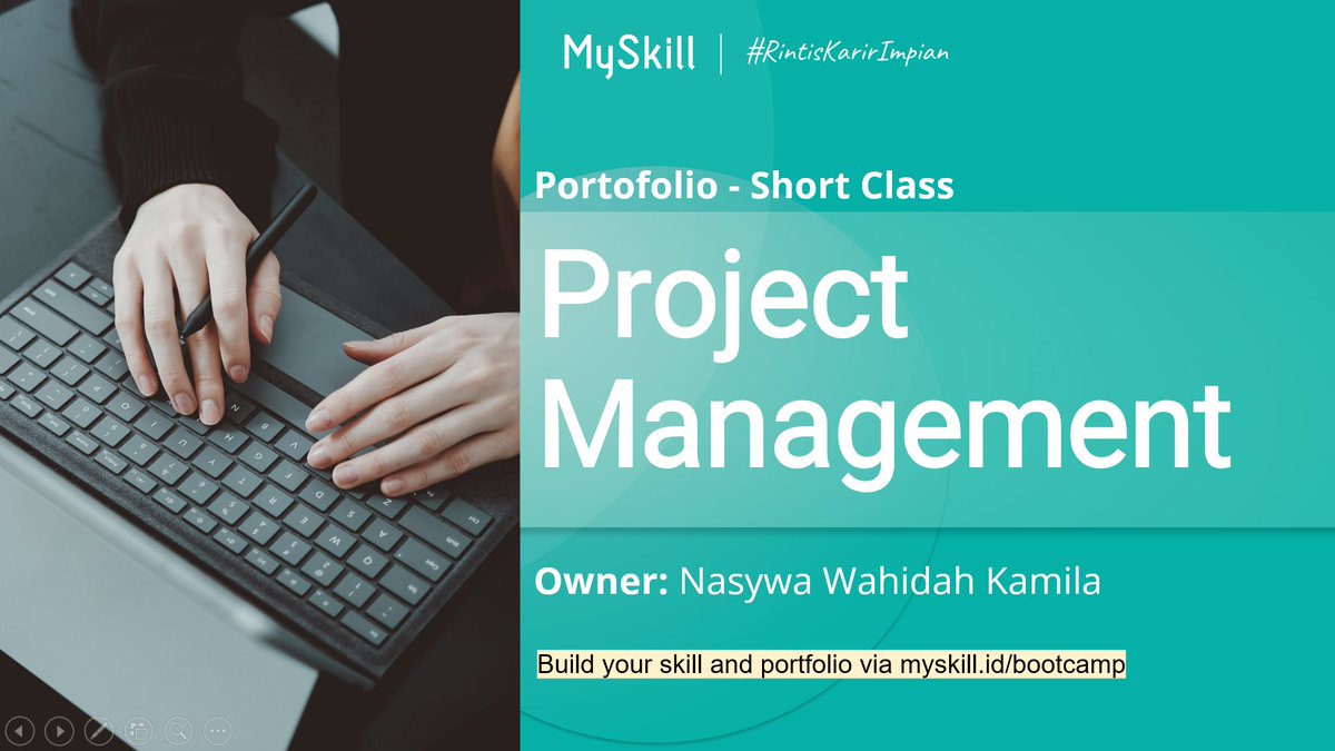 oceazuree's tweet image. Thanks a lot @myskill_id for helping me to know more about project management (cont)