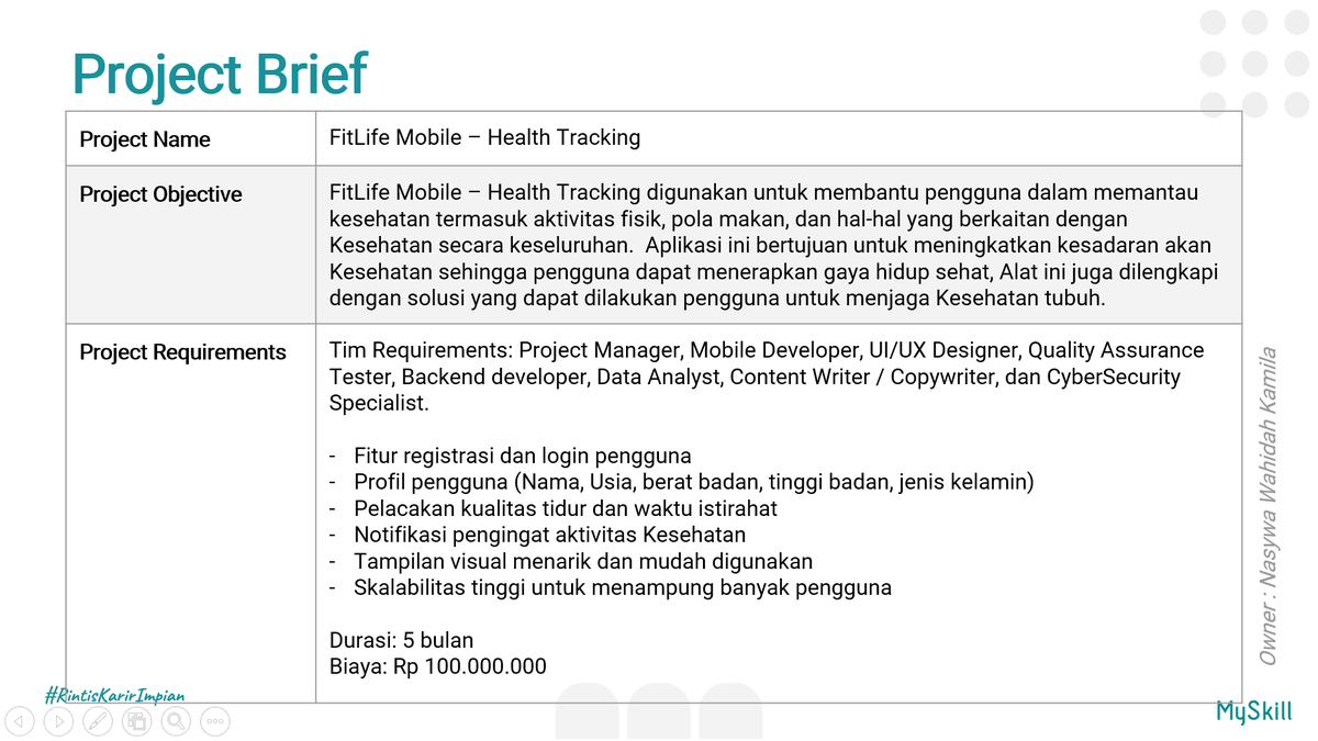 oceazuree's tweet image. Thanks a lot @myskill_id for helping me to know more about project management (cont)