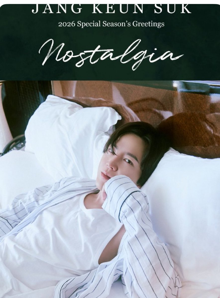 2025/10/14 [📢] 2026 カレンダー発売決定！ JANG KEUN SUK 2026 Special Season's  Greeting [Nostalgia] 🗓️予約販売期間 10月14日(火)～10月31日(金) 詳細はこちら👇  https://t.co/EU58VWpAD8 #チャン・グンソク #チャングンソク #JangKeunSuk 日本で撮影❣️, image size:884x1200