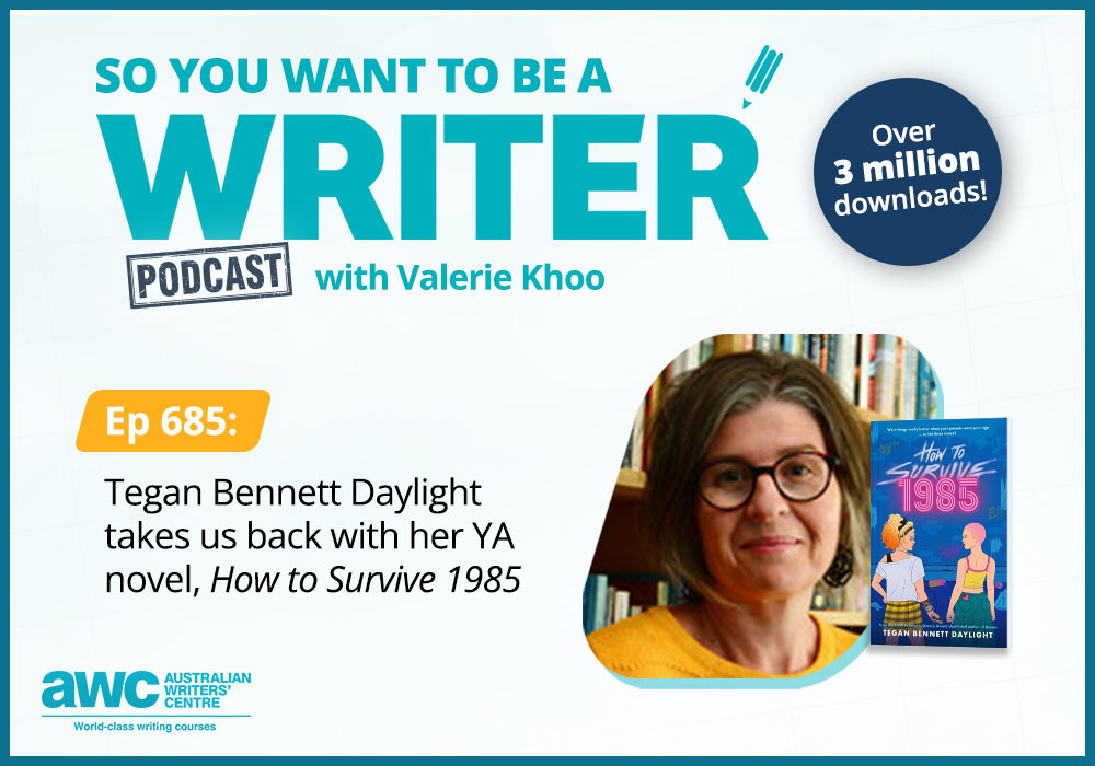WritersCentreAU's tweet image. Writing Podcast Episode 685: Tegan Bennett Daylight takes us back with her YA novel, How to Survive 1985

Listen to this episode of the ‘So You Want To Be A Writer’ podcast: writerscentre.com.au/blog/ep-685/