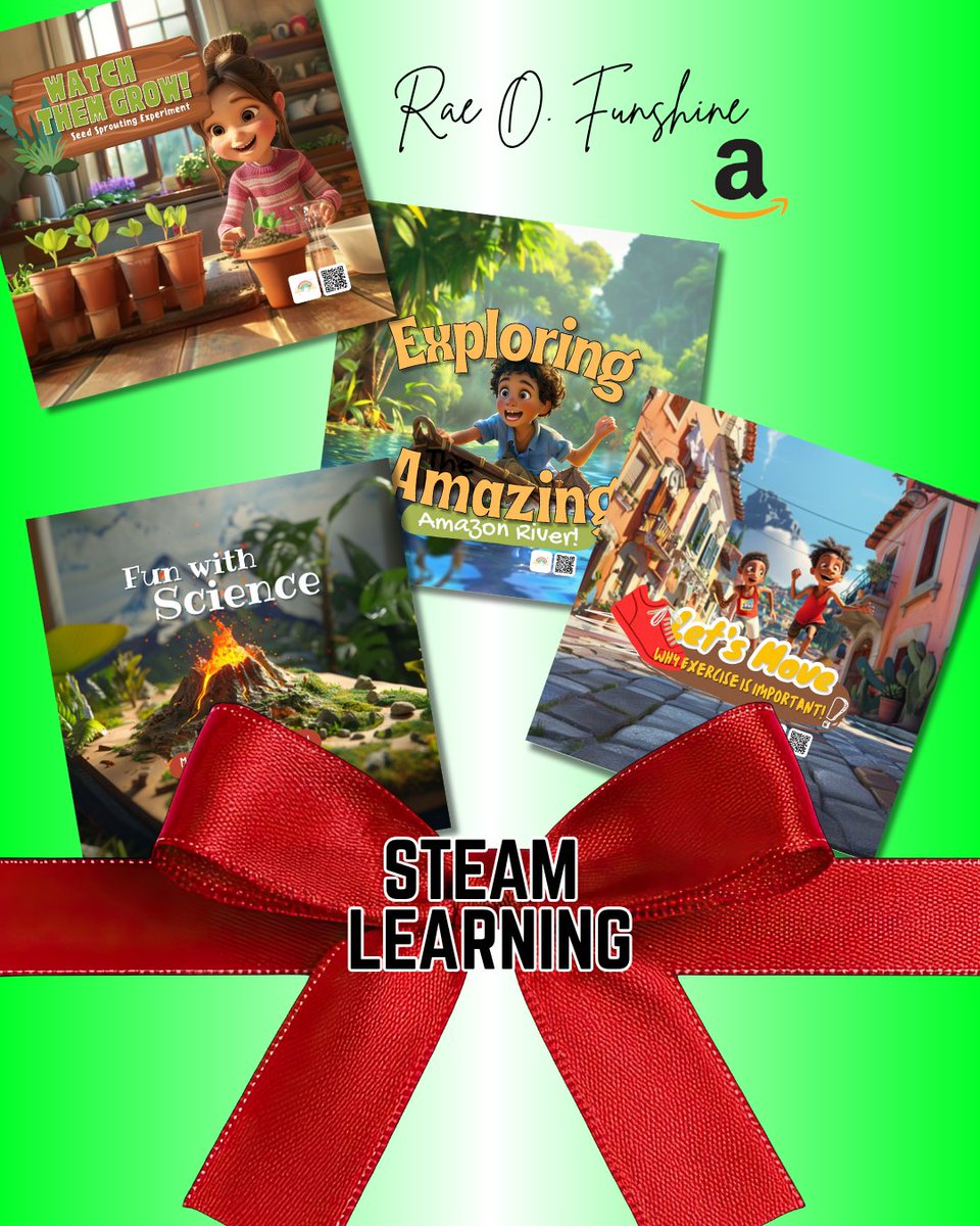 ShayBug4115's tweet image. STEM / STEAM Learning
amazon.com/dp/B0FC3DZVTK
#homeschooling #bedtimeroutine #kids #christmas #kidsgifts