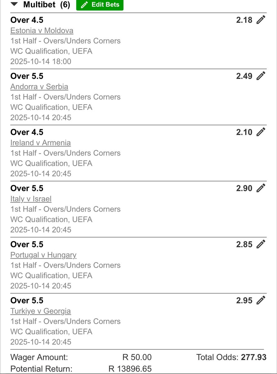 TheChildProTips's tweet photo. 277 odds 

https://t.co/lx9AgRxqSR

Betway code - BW18C41BAF

Good luck https://t.co/LzdqYa5mer