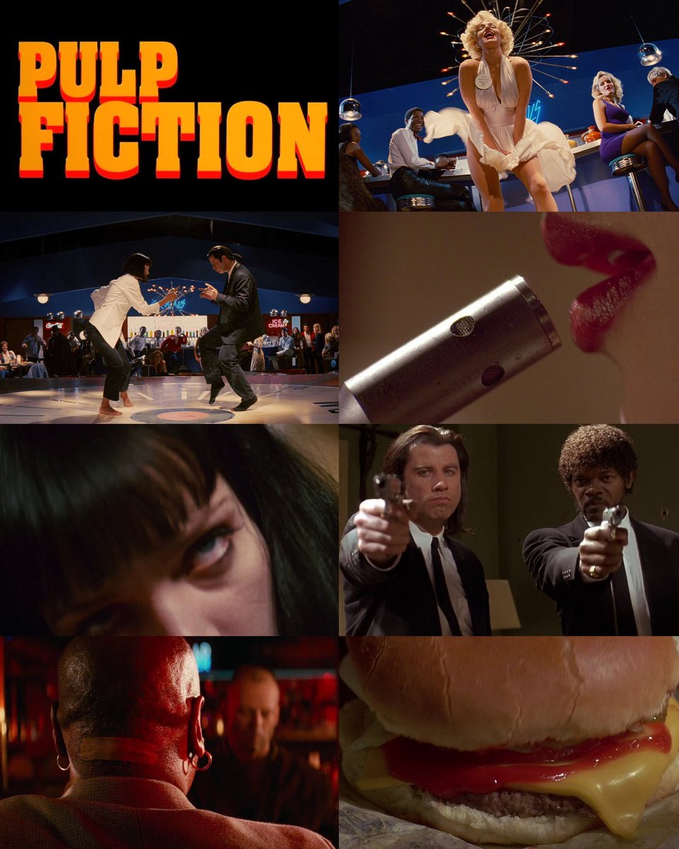 CINEMA505's tweet image. Há 31 anos, o icônico ‘Pulp Fiction’ estreava nos cinemas.