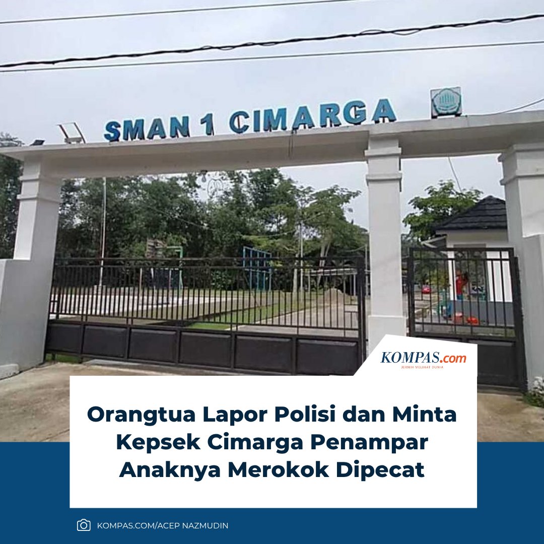 Bantu kawal jangan sampai kepsek ini dipecat krn upayanya mendisiplinkan siswa yg merokok di sekolah.

Tindakan kepsek ini sangat jauh dari narasi ortu siswa perokok tsb. Tidak ada tendangan spt dituduhkan siswa dan ortunya.