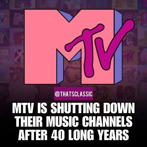 ctrl_sarcasm's tweet image. MTV wasn't just a channel it was the soundtrack to our entire 90s childhood. @MTVIndia
Thanks for all the memories. 💔
#MTV #MTVMúsica