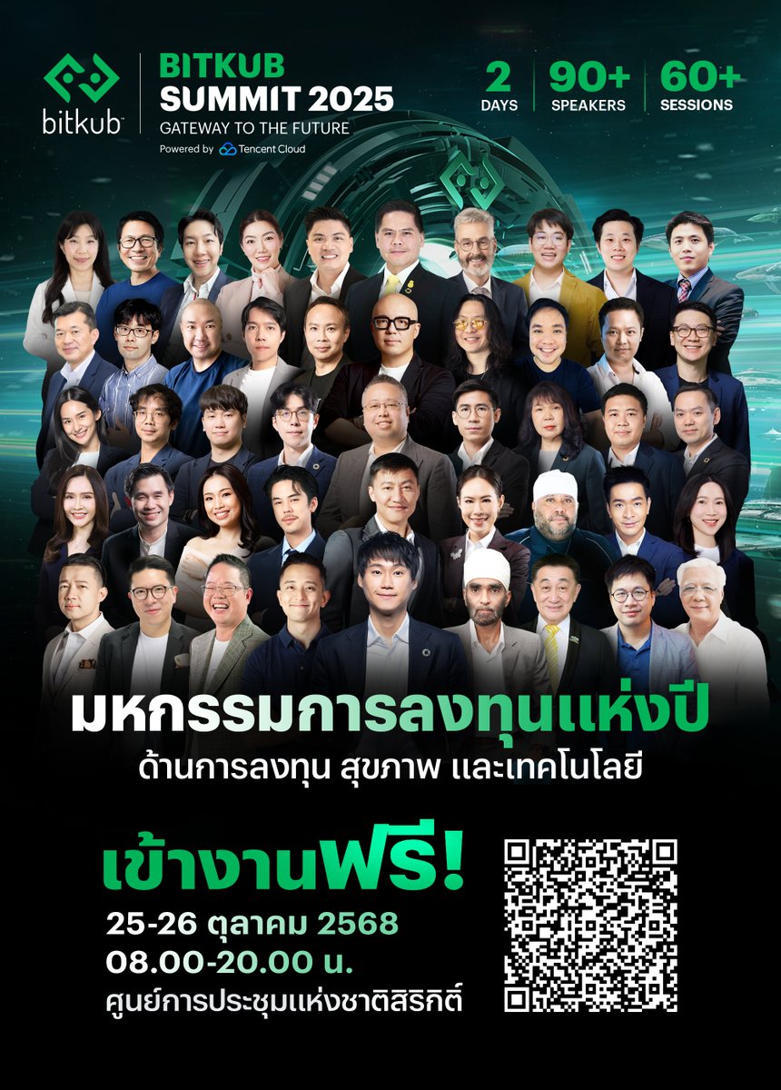11 วันสุดท้ายสู่งาน BITKUB SUMMIT 2025 มหกรรมความรู้ที่ยิ่งใหญ่ที่สุดแห่งปี!
.
พบกับวิทยากรแนวหน้าระดับประเทศจากหลากหลายวงการ ที่จะพาคุณมา Upskill และ Reskill ความรู้เตรียมความพร้อมรับมือโลกแห่งอนาคตใน 3 ด้าน
.
#Financial_Literacy จัดเต็มความรู้ มุมมอง
