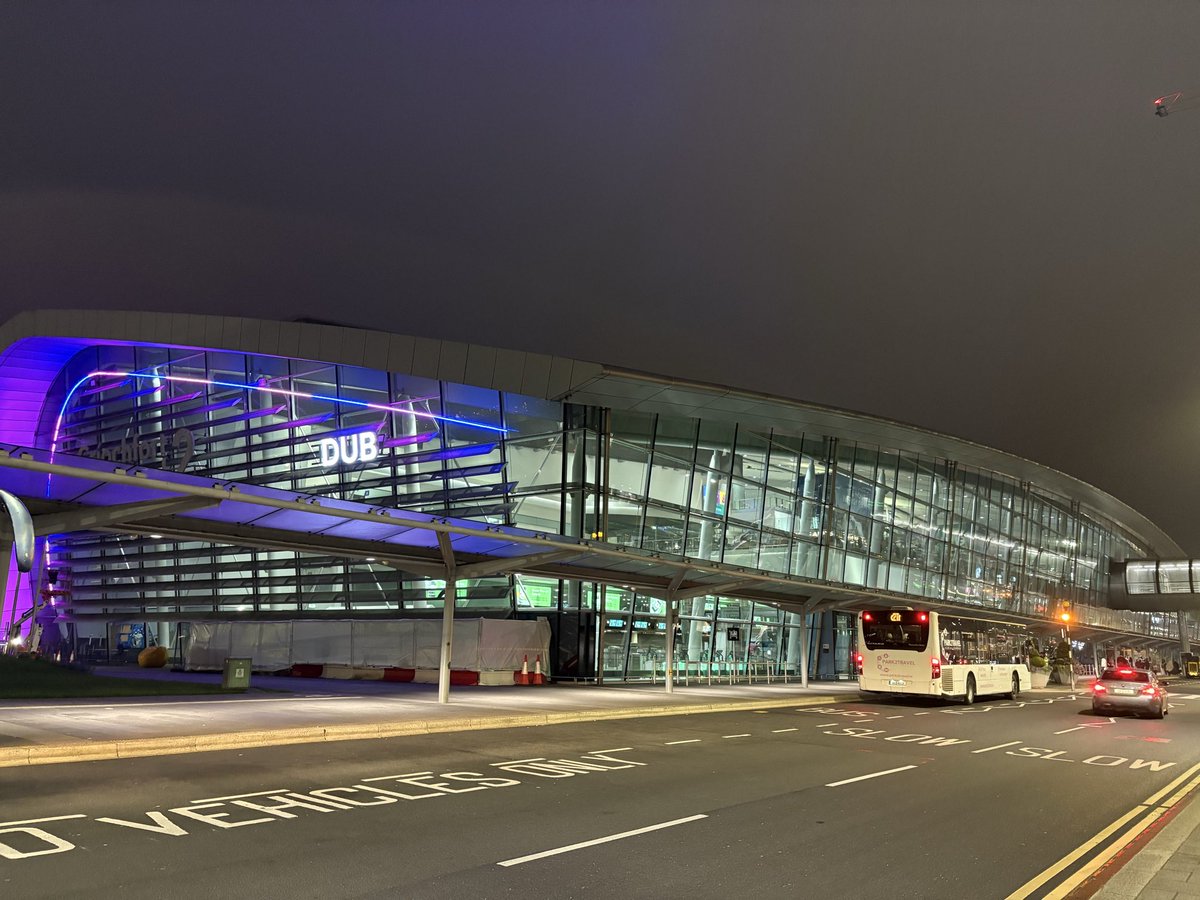 Just realised all my years of going through <a href="/DublinAirport/">Troy Parrott International Airport 🦜</a> I have never taken a photo !

You’re looking lovely at 4.50am this morning 🇮🇪☘️👍

20 mins after taking this, bag is checked in, through x-ray and having a coffee <a href="/AerLingus/">Aer Lingus</a> 

<a href="/MaldronHotels/">Maldron Hotels</a>