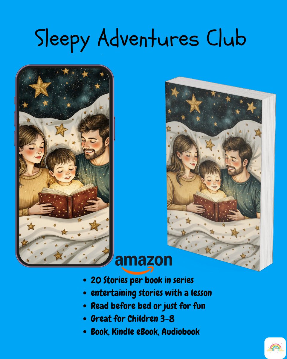 ShayBug4115's tweet image. Sleepy Adventures Book Club
Short stories for bed time and early learners!
amazon.com/dp/B0FRKSFFP8
#earlylearners #BookClub #bedtimeroutine #kids #childrensbooks #christmas #holiday #gifts #educational