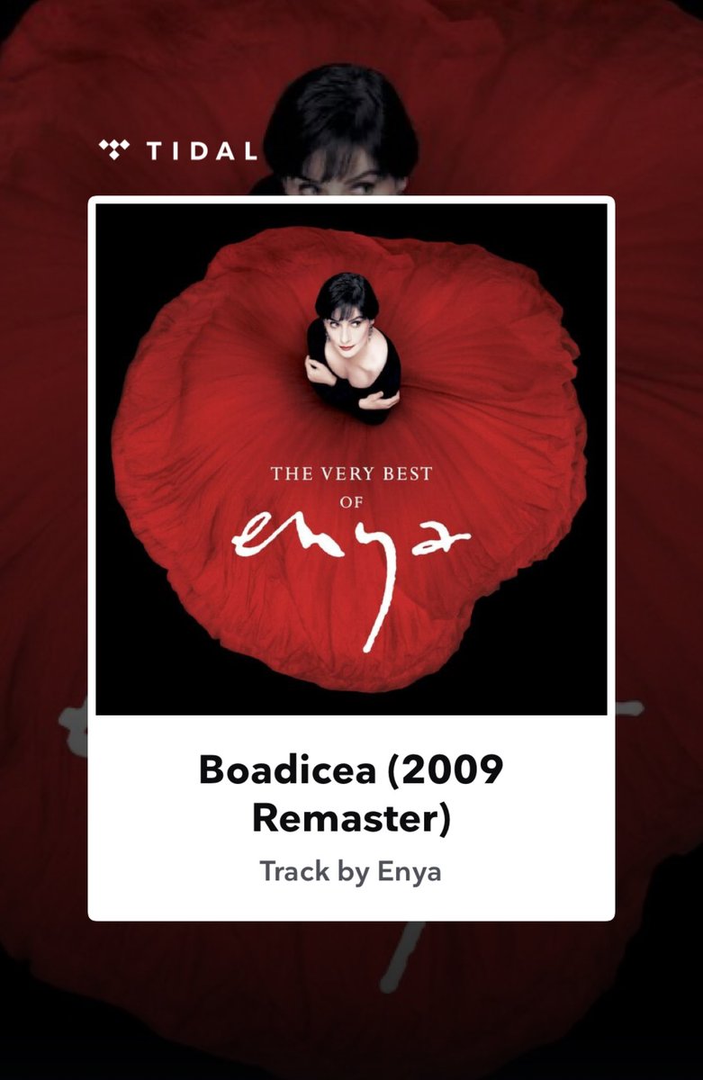 Enya is metal AF lol 🤘🏼😊