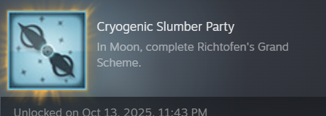 This is one of my favorite achievement completions ever
