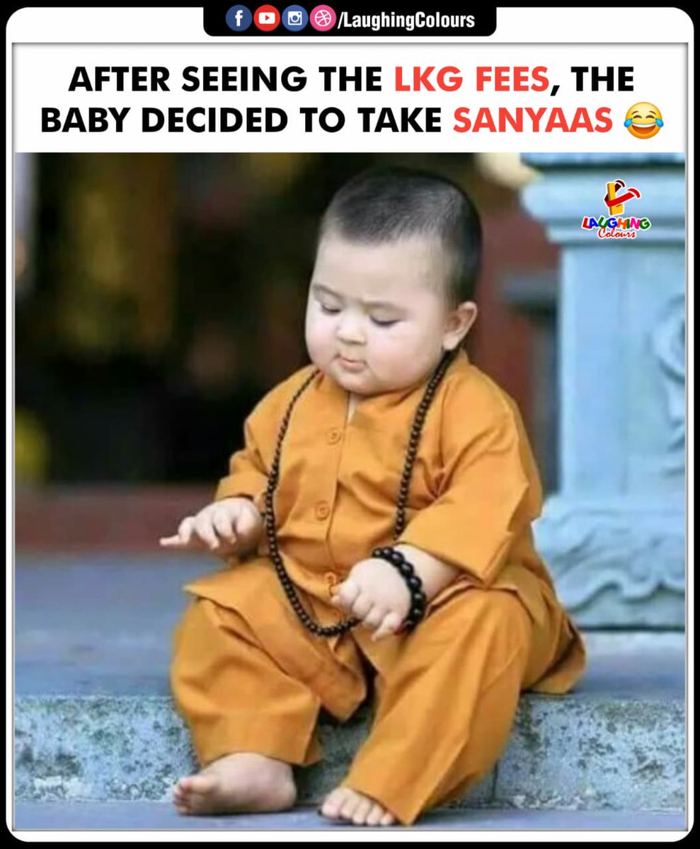 LaughingColours's tweet image. LKG fees too high 😂

#FunnyMeme #RelatableHumor #ParentingJokes #SchoolFees #IndianParents #LaughingColours