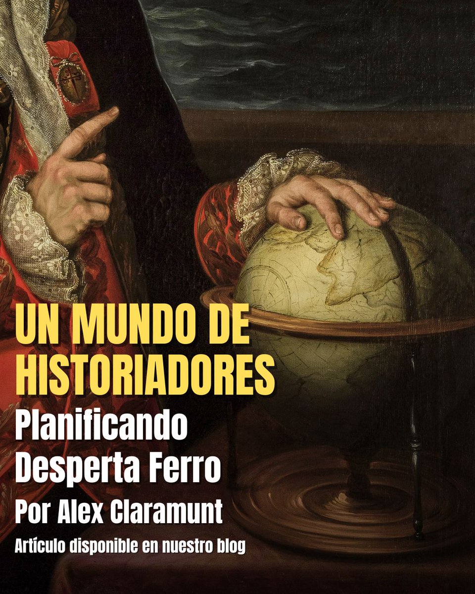 ¿Alguna vez te has preguntado cómo es el trabajo de planificación, selección de temas y búsqueda de autores de Desperta Ferro? <a href="/MestreClaramunt/">Àlex Claramunt</a>, director de Historia Moderna, te lo cuenta en la revista conmemorativa 15 aniversario, y en nuestro blog.
🔗 despertaferro-ediciones.com/2025/un-mundo-…