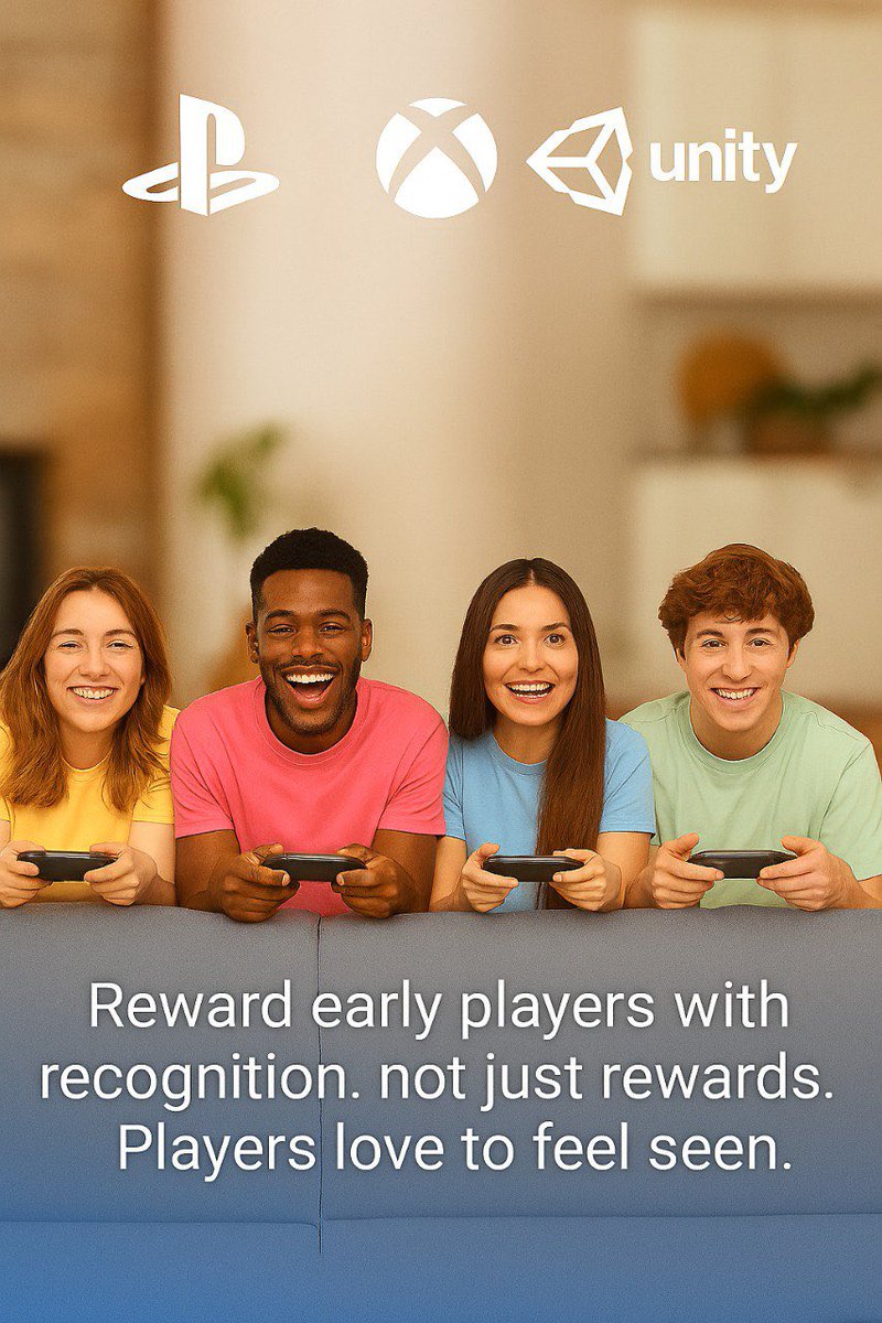 Pearlgames18's tweet image. Most devs think rewards = retention.
But the secret? Recognition. 👀
Spotlight early adopters. Celebrate loyal fans. Make players part of your story.
Track what’s working with Mikros Analytics → developer.tatumgames.com
#gamestudio #indiegamedev #PlayerEngagement #game #Mikros
