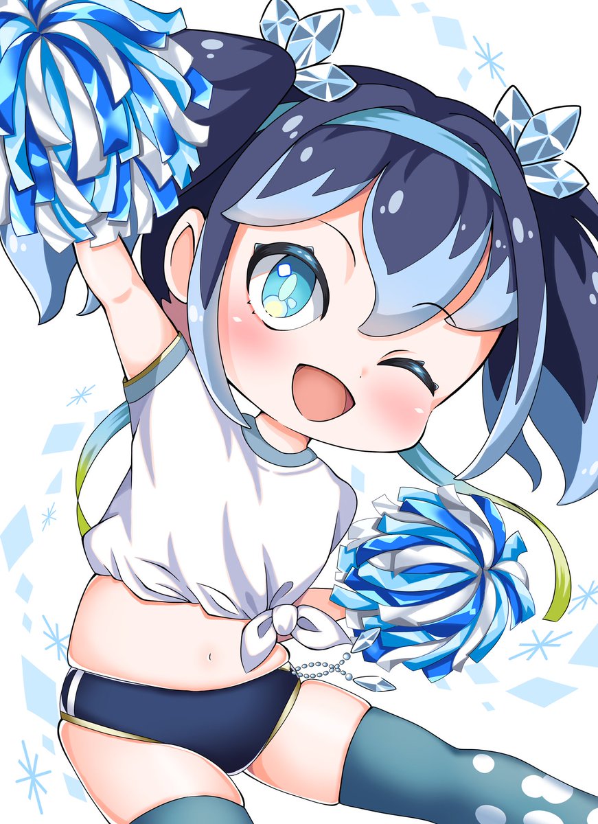 運動会🏅ふぶき姫 #ふぶき姫 #ぷにぷにFA #チアガール #妖怪ウォッチ