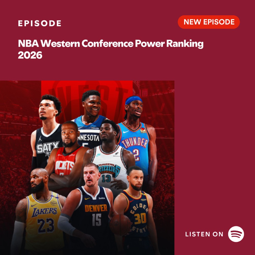 🚨 EPISODIO 116 Del Podcast <a href="/4QuartiNba/">Quattro Quarti - L'NBA in 48 minuti</a> Online: spotify.link/8jSC876ZrXb

Tra una sciatica e un cognac di LeBron James, il Power Ranking della Western Conference #NBA : analizziamo tutte le squadre dell'ovest, dagli Utah Jazz agli Oklahoma City Thunder.
