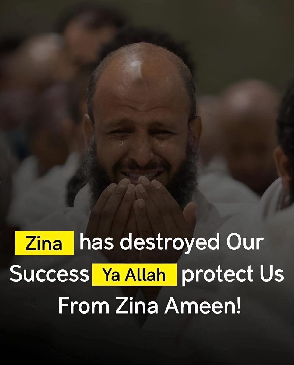 salahudeen33's tweet photo. ZINA IS A MAJOR SIN ❌
May Allah Protect Us From Zina