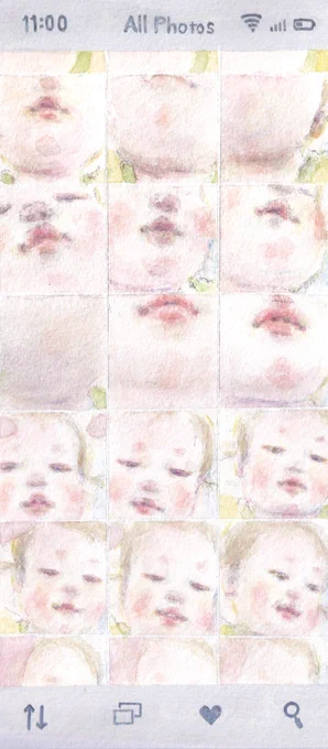 いつのまにかアルバムにある

#個展毎日のこと 