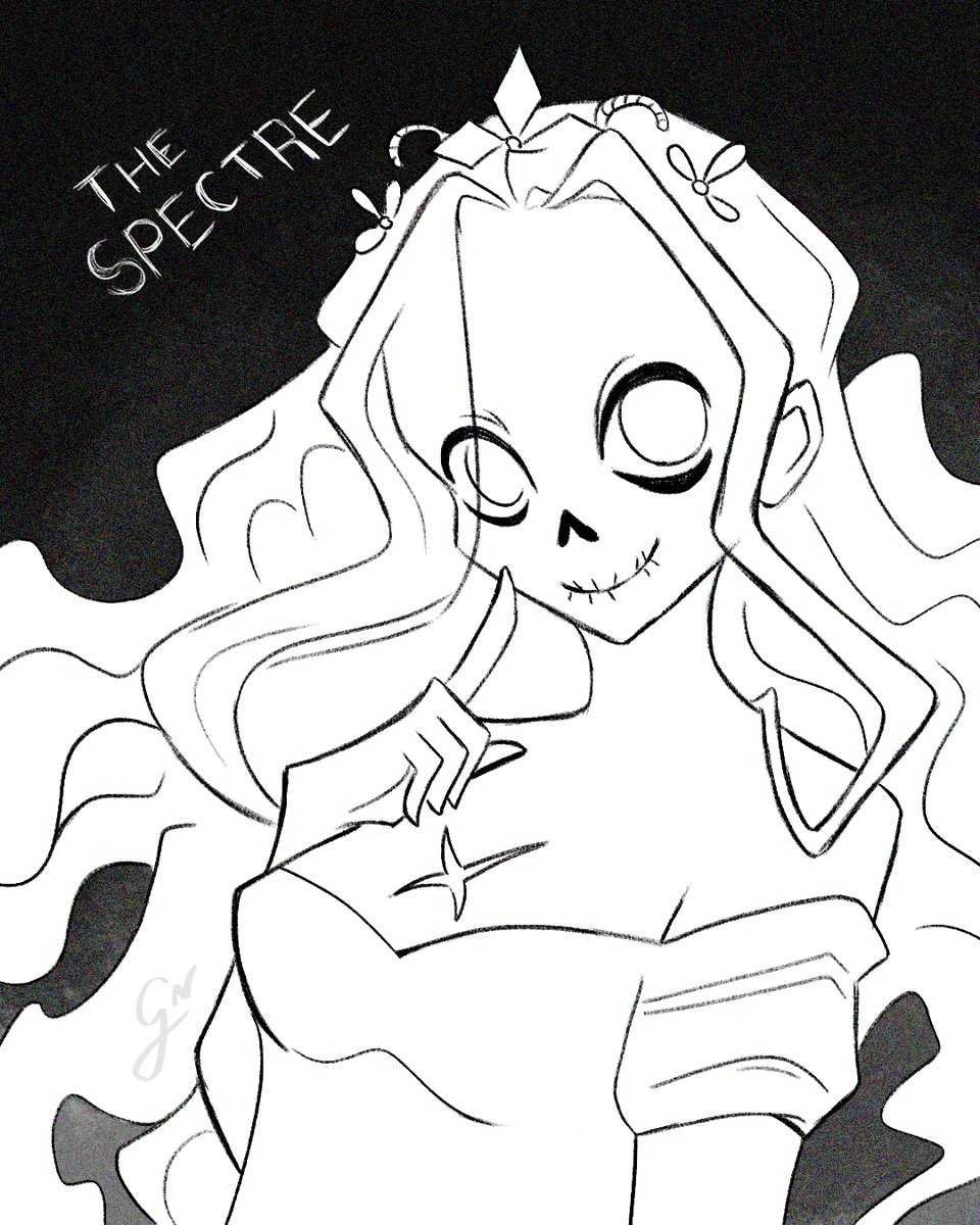 GoldenNami07's tweet image. Day 14 ✦ The Spectre ✦   

#slaytober #SLAYTOBER2025 #Slaytheprincess